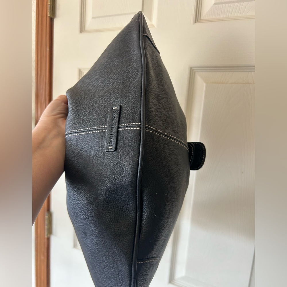Jones New York Black pebbled Leather Hobo Bag- NWOT - Picture 17 of 17